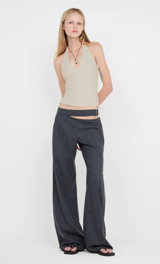 Bec & Bridge Ione Halter Top (Taupee)