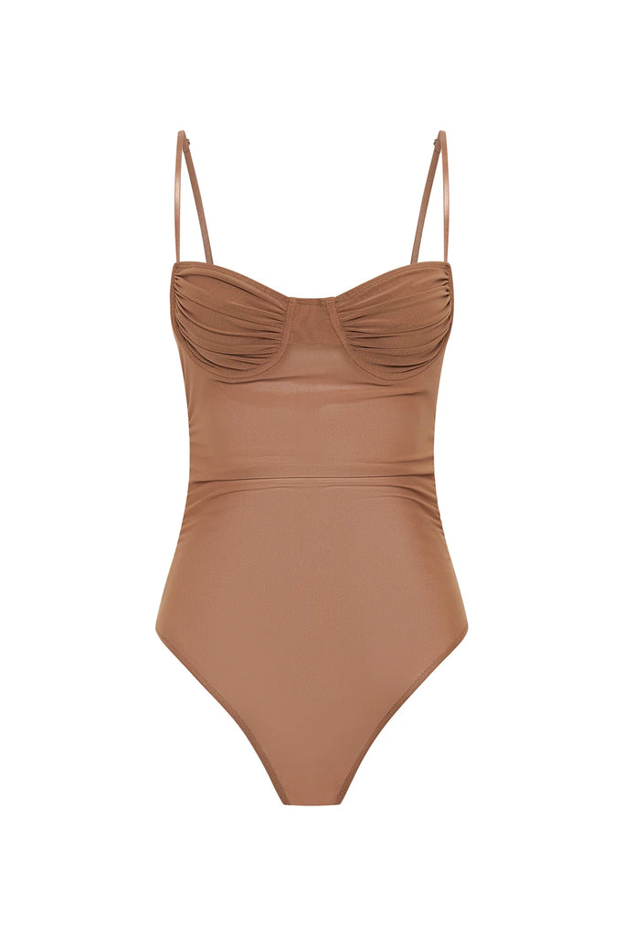 Camilla & Marc Majorelle Bodysuit (Light Toffee)