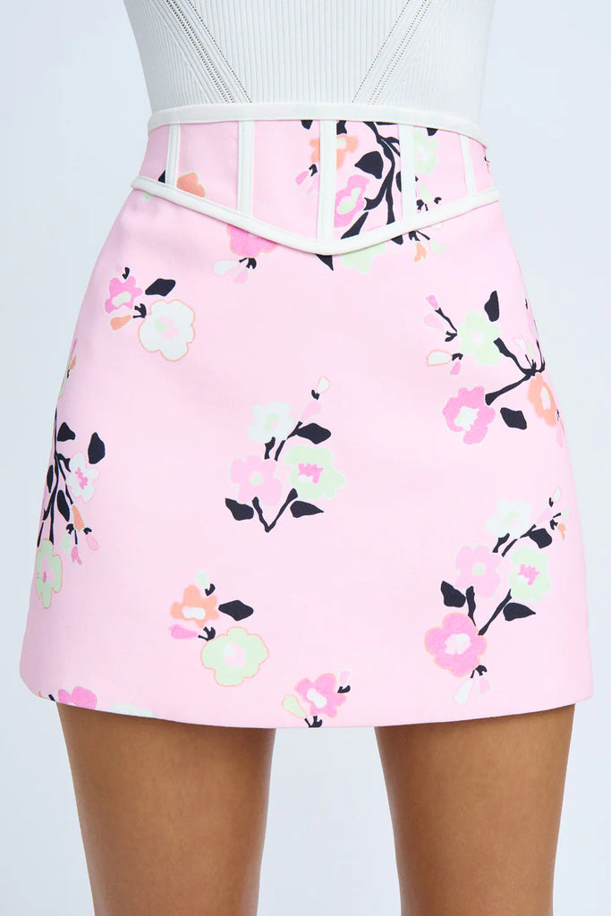 By Johnny Floral Romance Mini Skirt