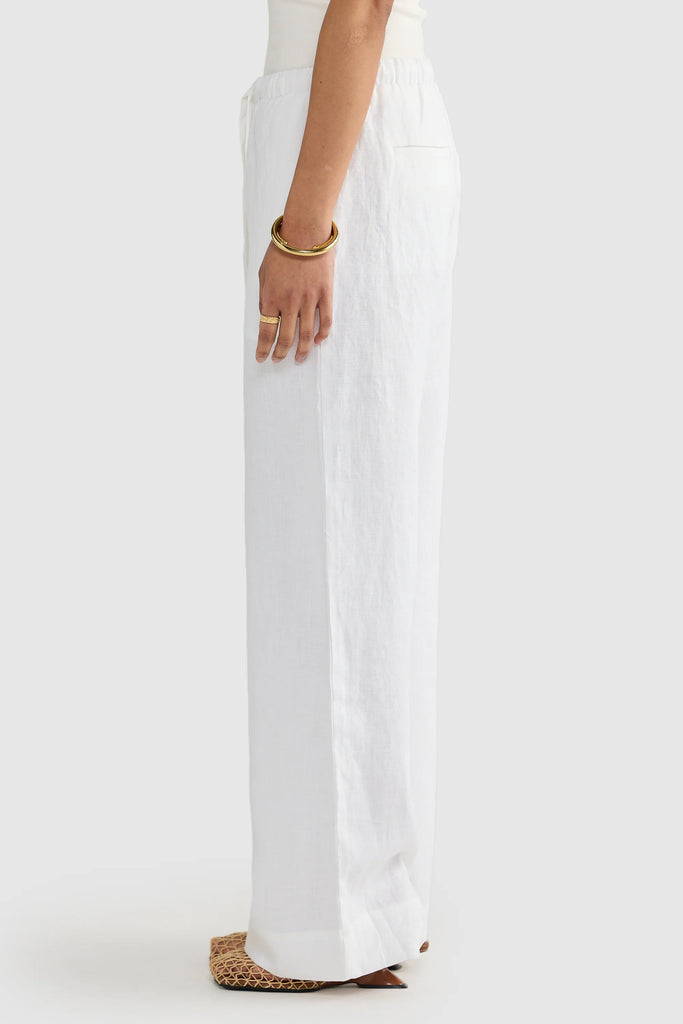 ORTC Luna Linen Pant (White)