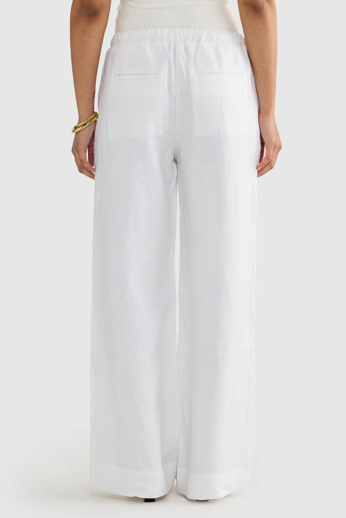 ORTC Luna Linen Pant (White)