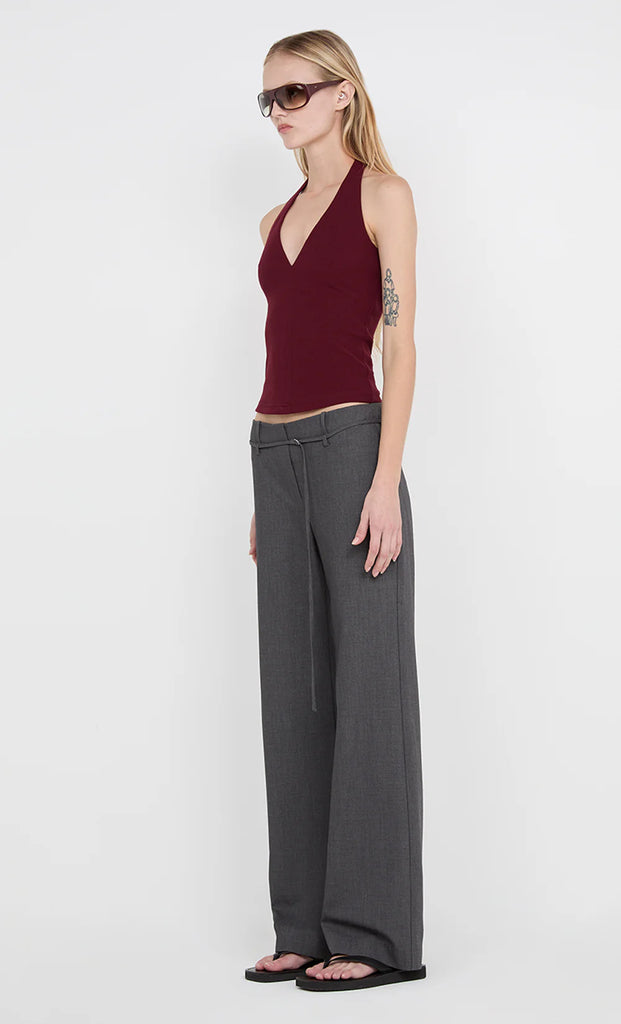 Bec & Bridge Ione Halter Top (Plum)