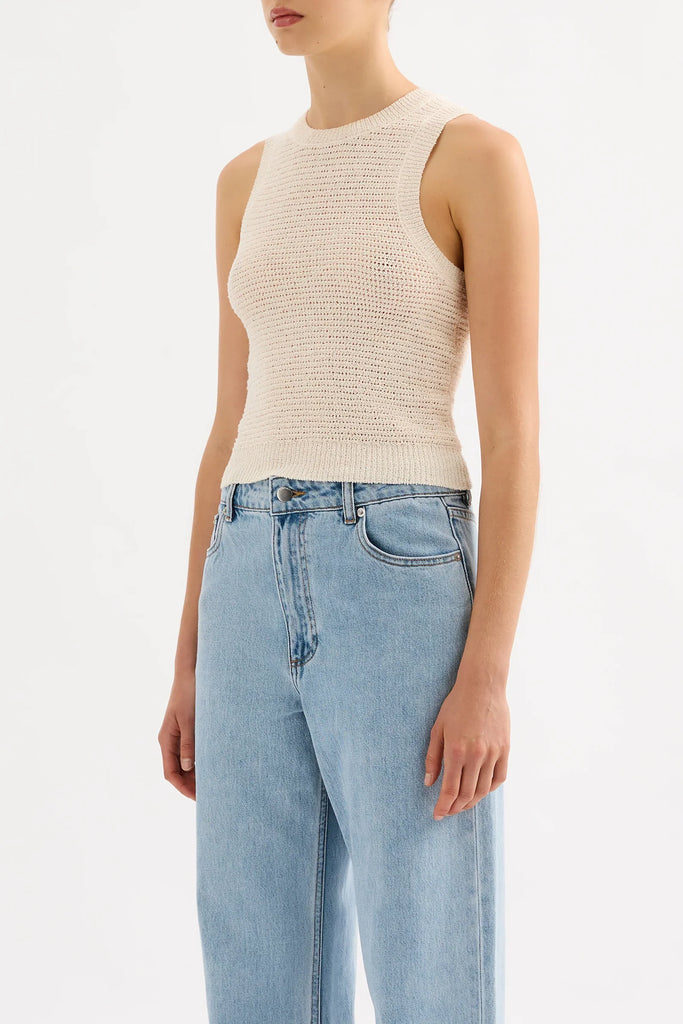 Ember Knit Tank (Cream)