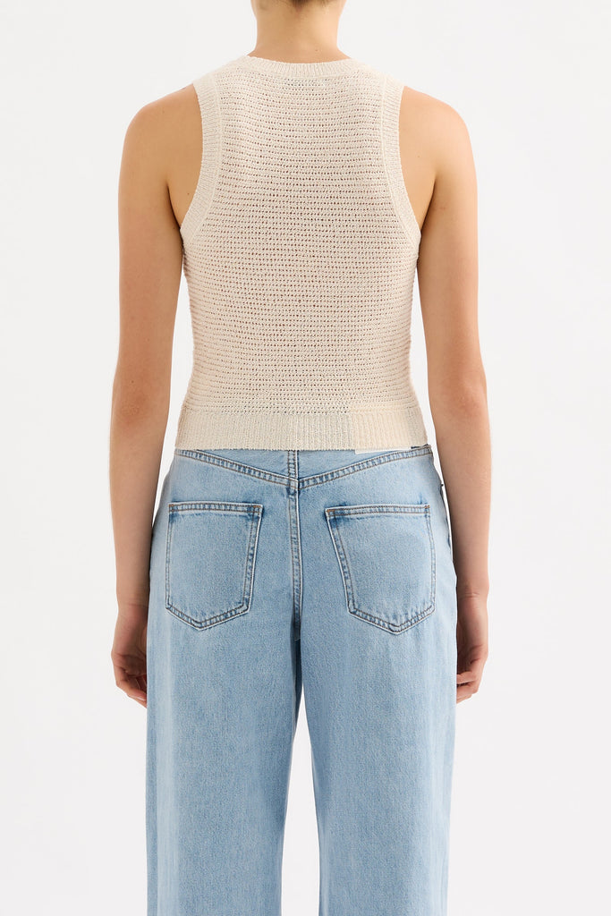 Ember Knit Tank (Cream)