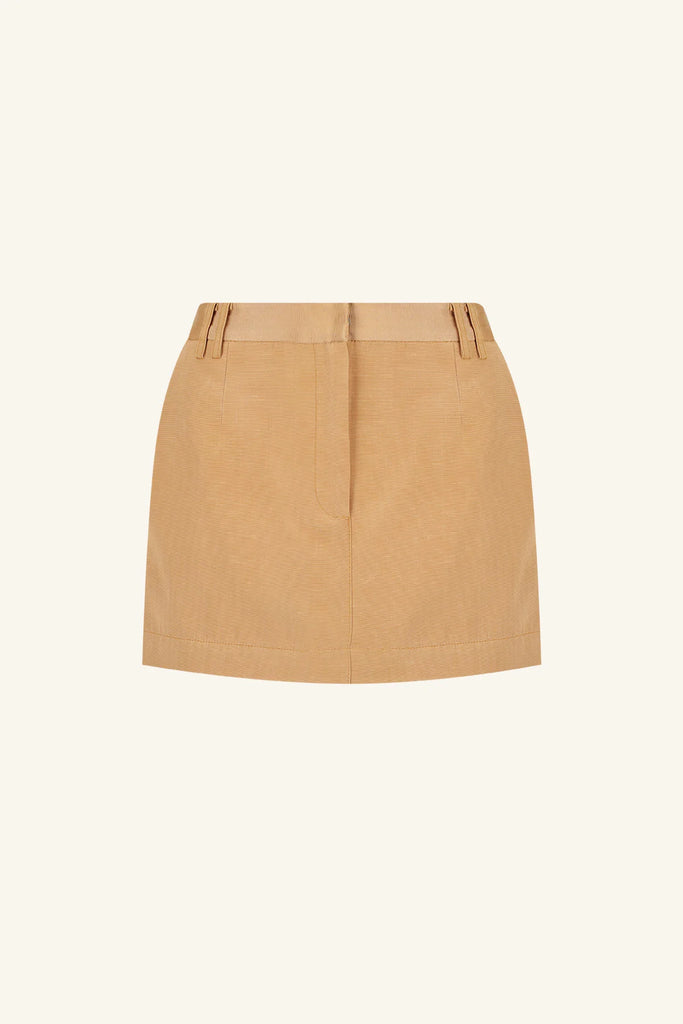 Shona Joy Vento Micro Mini Skirt (Sand)