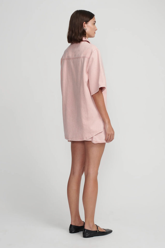 Hansen & Gretel Xander Denim Shirt (Blush)