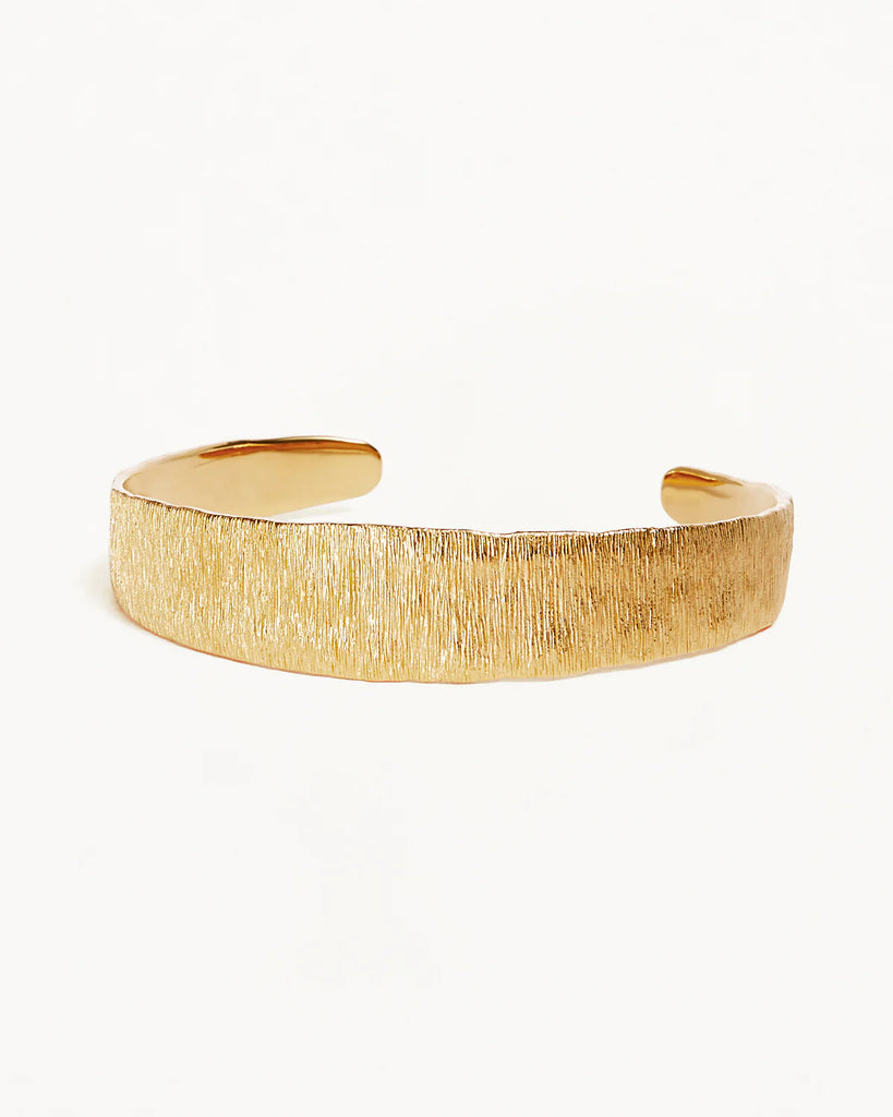 By Charlotte Woven Light Cuff (Gold)
