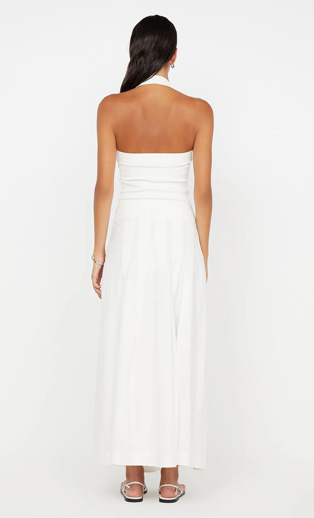 Skyler Halter Top (White)