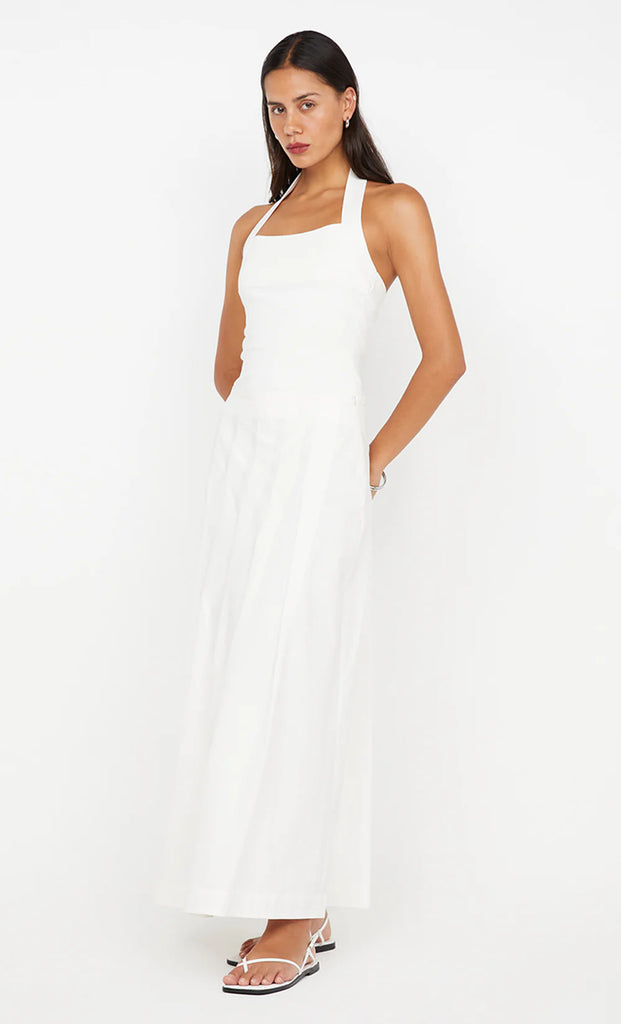 Skyler Halter Top (White)