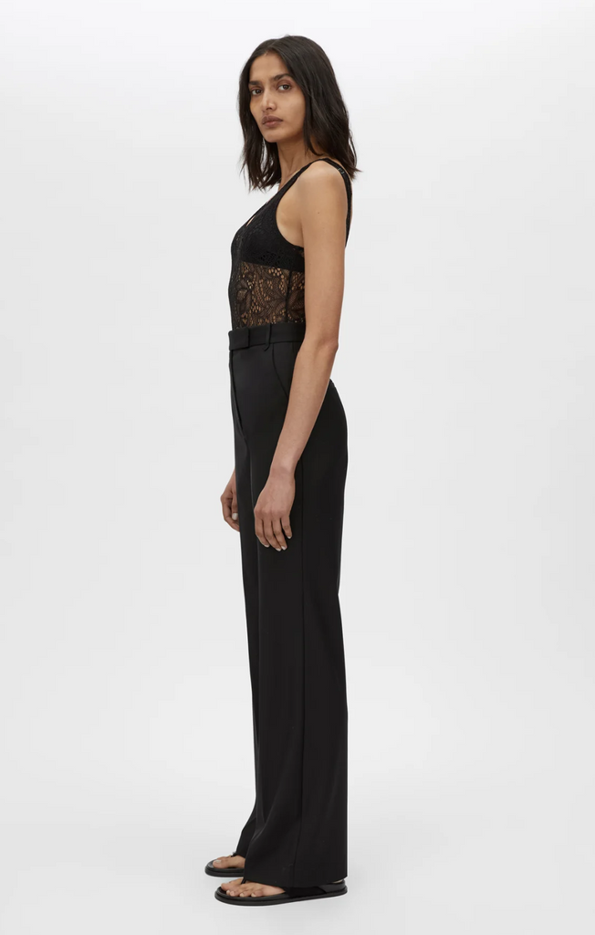 C&M Callisto Lace Bodysuit (Black)