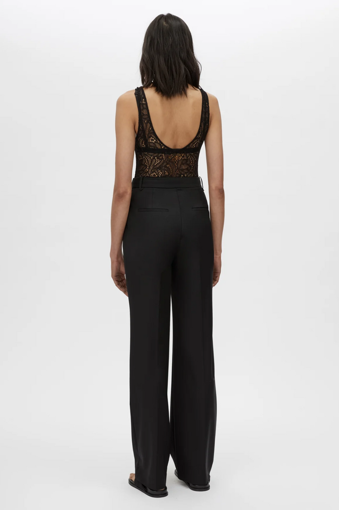 C&M Callisto Lace Bodysuit (Black)