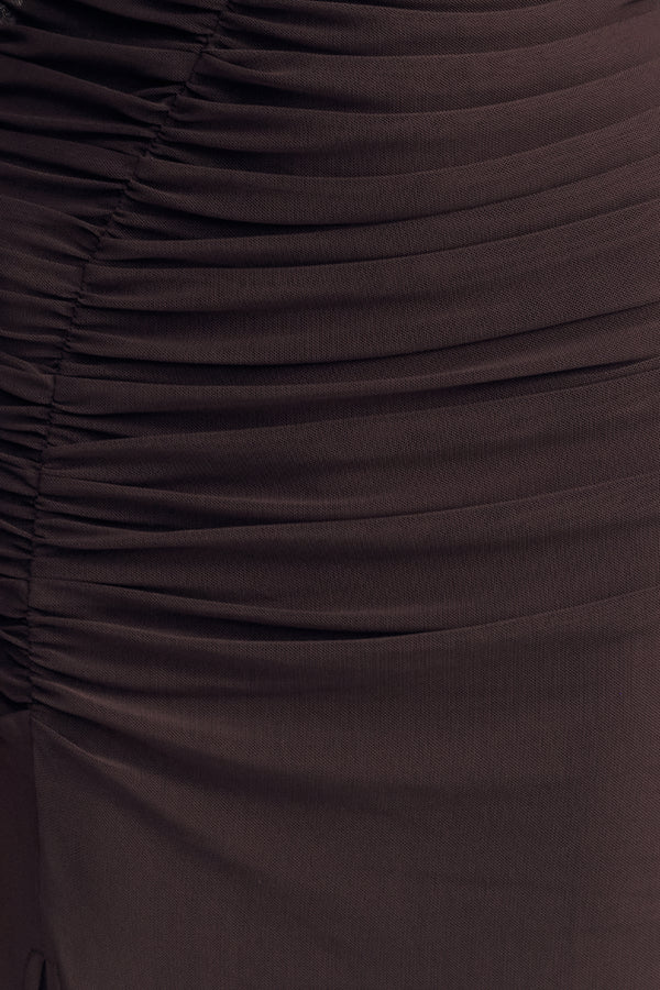 Mira Gathered Top (Ganache)