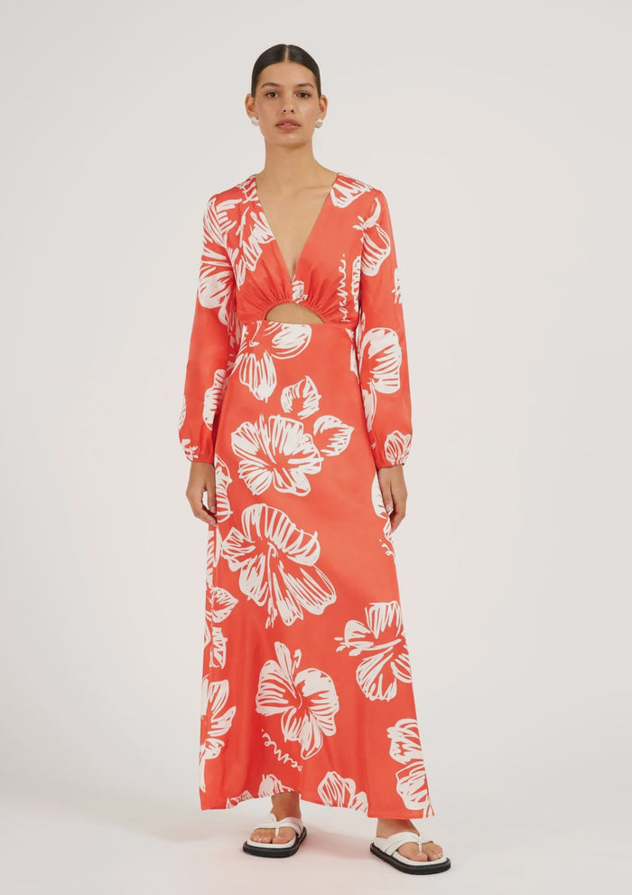 ROAME Maui Dress (Hibiscus)
