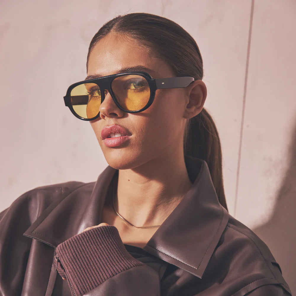 Soda Shades Kent (Black/Yellow)