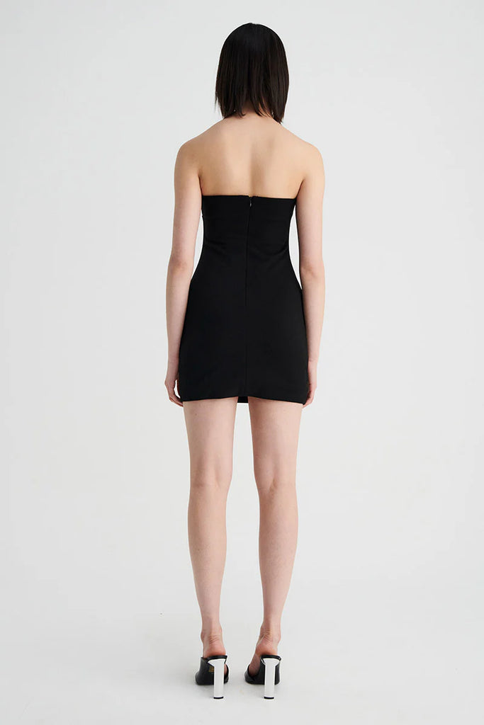 Suboo Stella Strapless Mini Dress (Black)