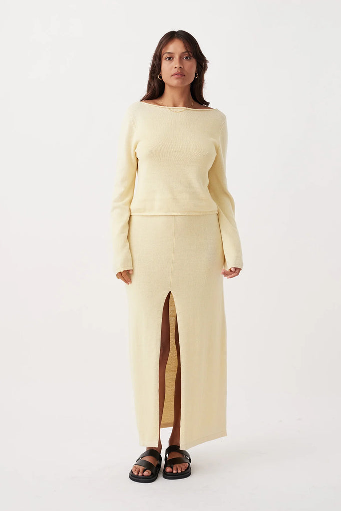 Arcaa Poppy Skirt (Butter)