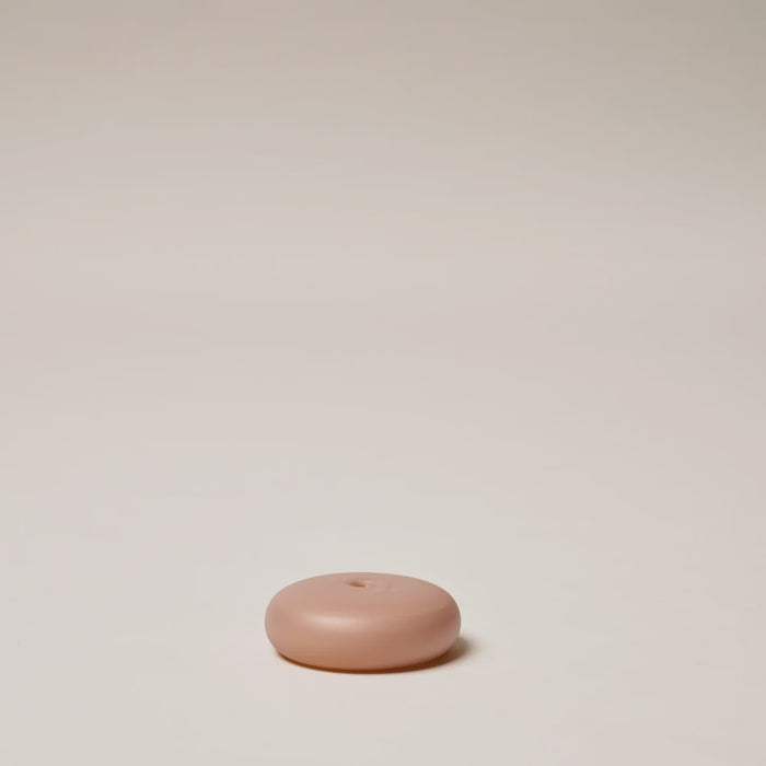 Frosted Glass Holder Small (Brown)