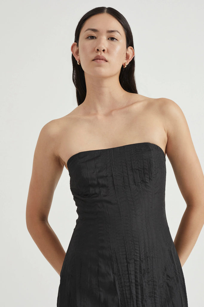 Third Form Strapless Mini Dress (Black)
