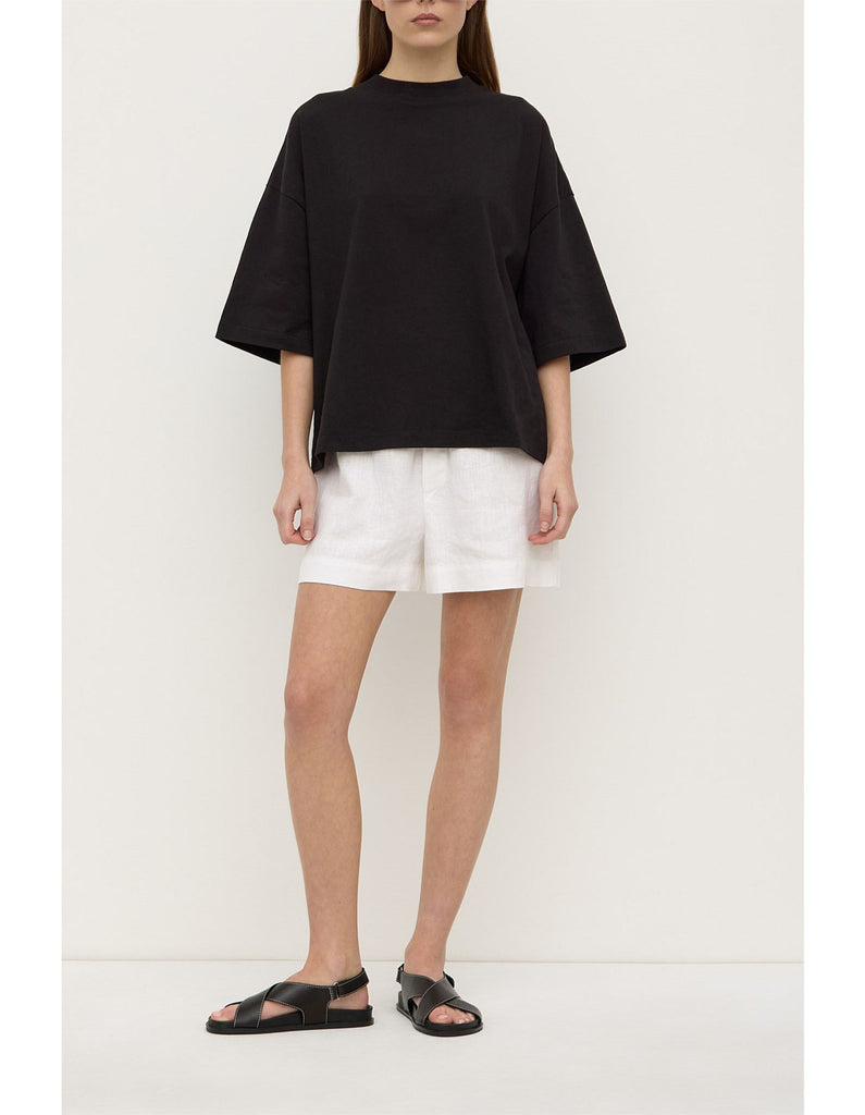 Everyday Linen Shorts (White)