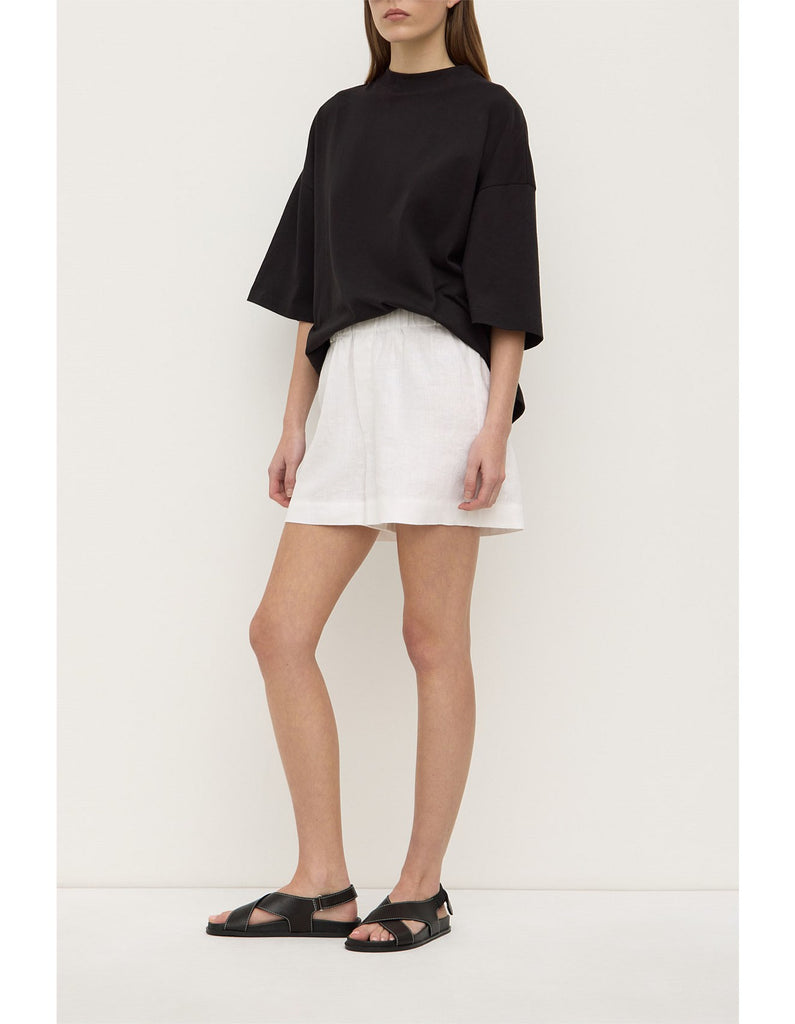 Everyday Linen Shorts (White)