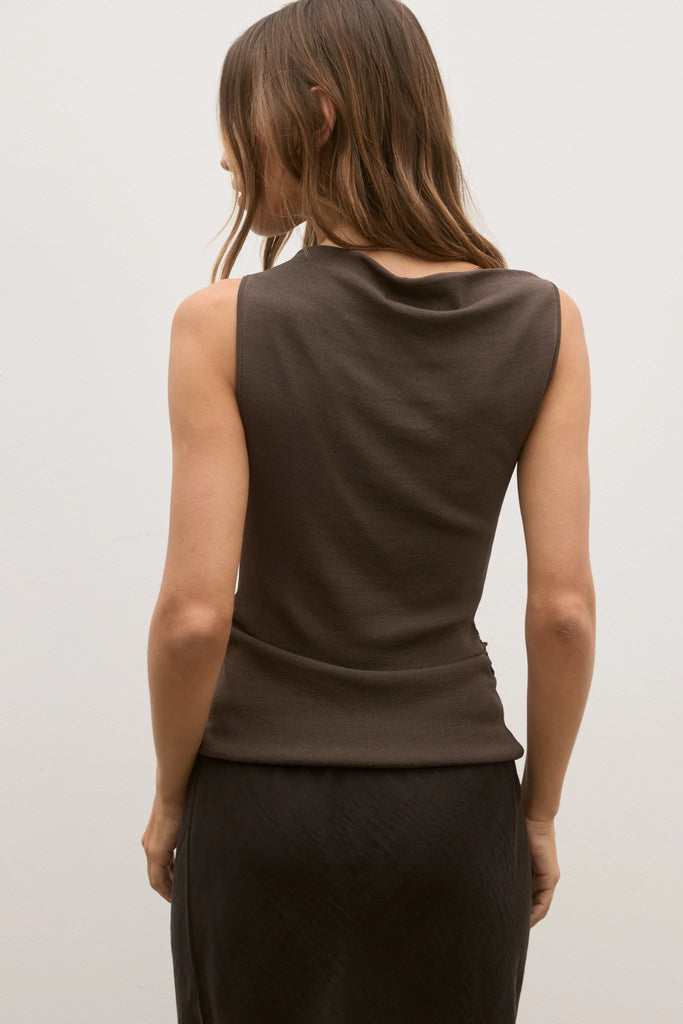 Monet Knit Top (Slate)