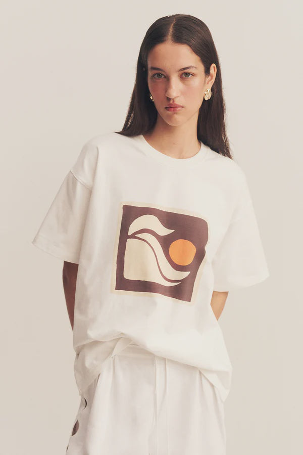 Vespertine Oversized Boyfriend Tee