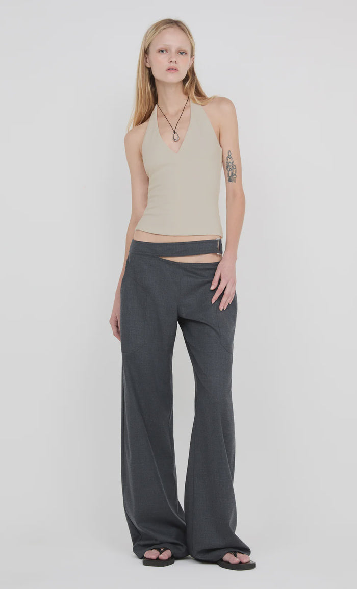 Bec & Bridge Ione Halter Top (Taupee)