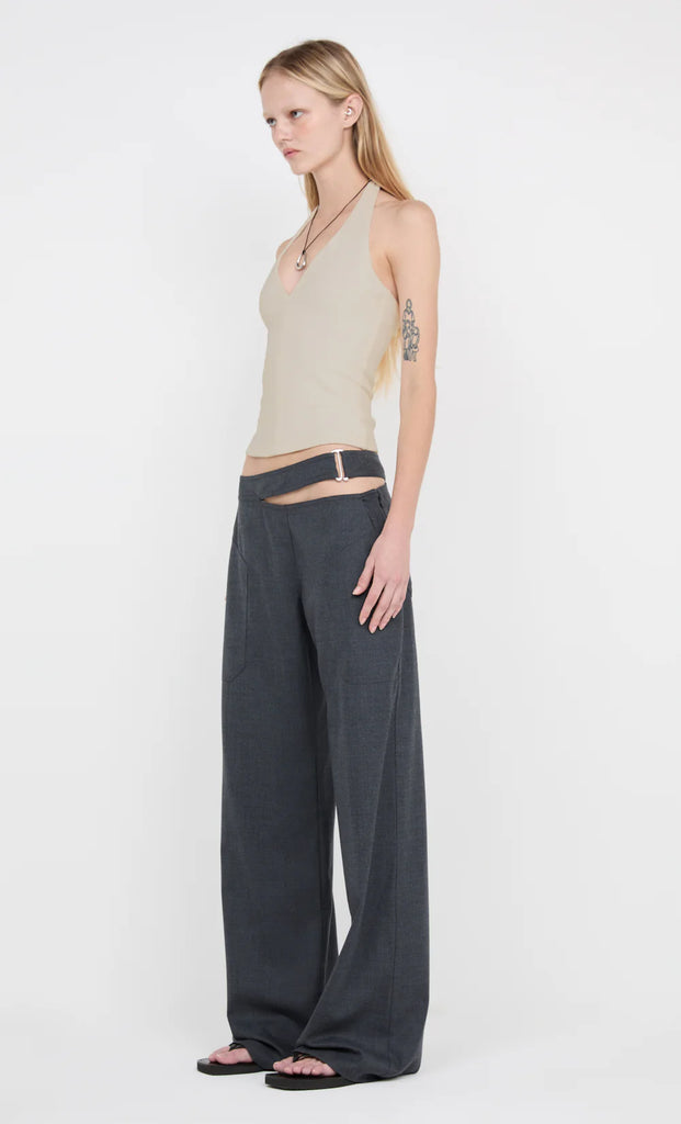 Bec & Bridge Ione Halter Top (Taupee)