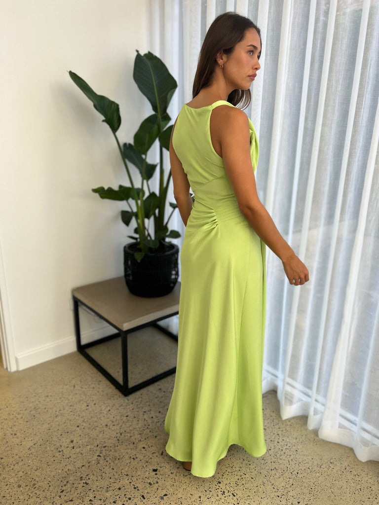 One Fell Swoop Alina Dress (Green Grape)