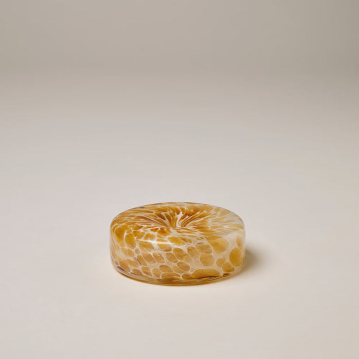 Glass Marble Holder (Brown)