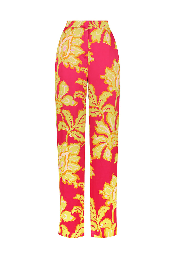 Hansen & Gretel Ambrose Pant Fushia Fern