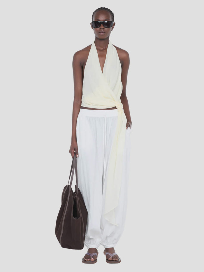 Amanda Halter Top (Lemon Sorbet)