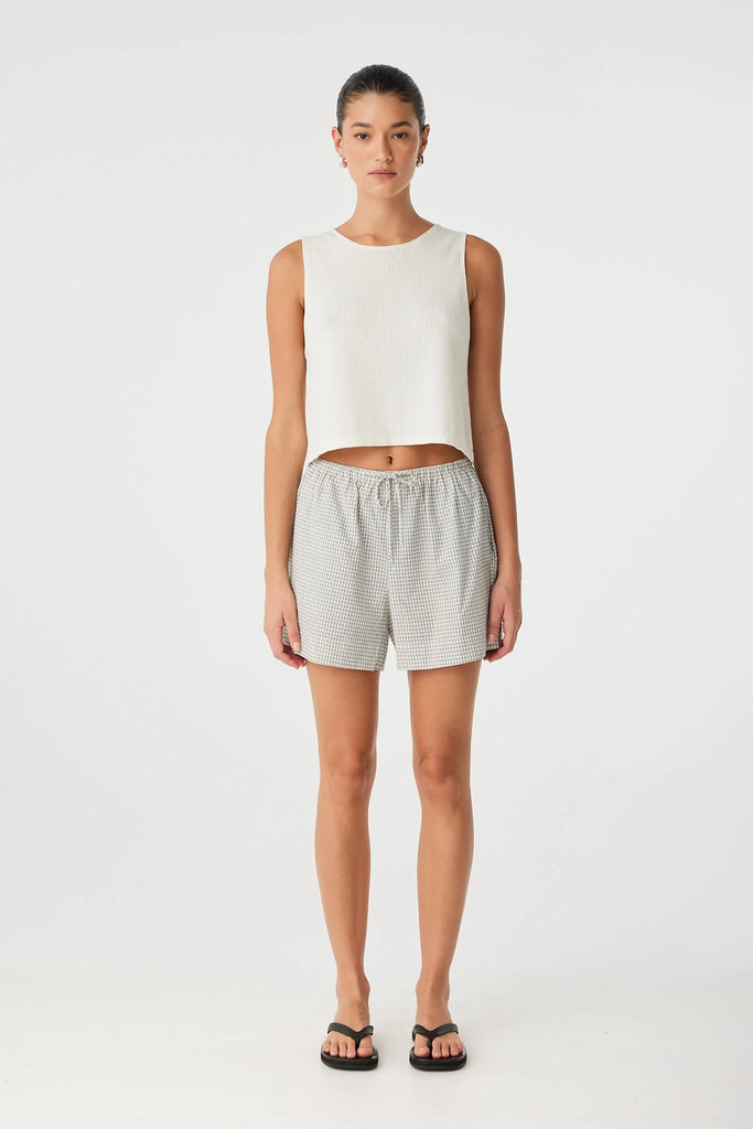 Arcaa Chloe Shorts (Black Check)