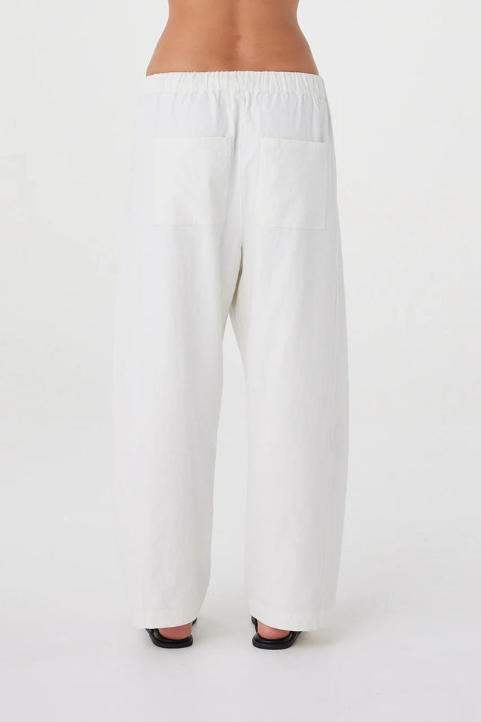 Nico Linen/Cotton Pant (Cream)