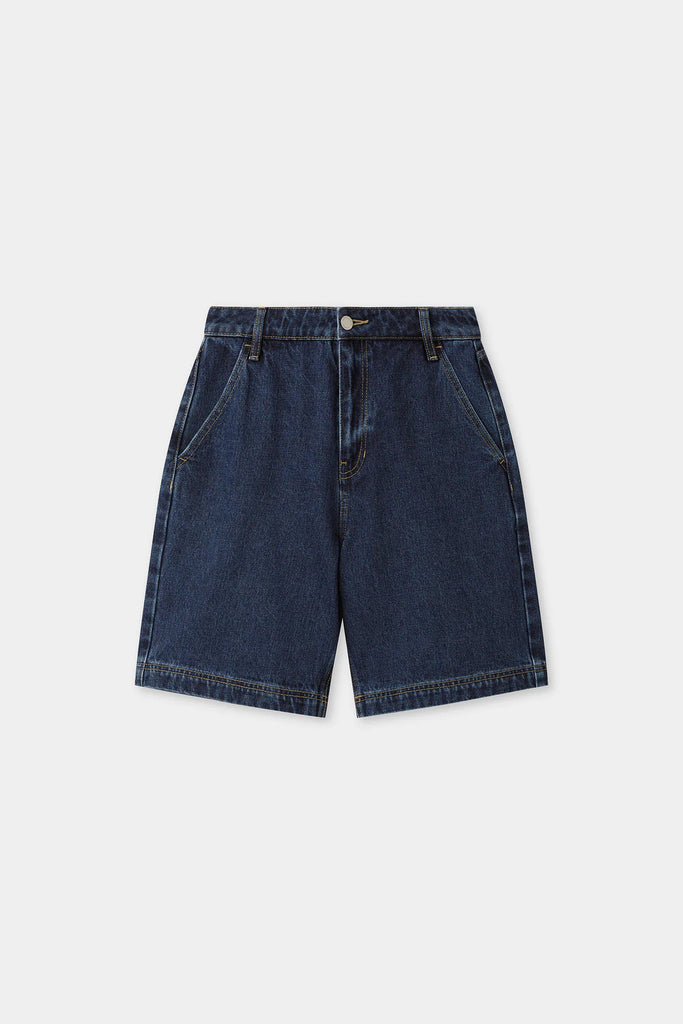 Assembly Label Longline Denim Shorts (Heritage Blue)