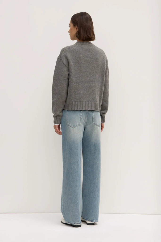 Beau Wool Merino Knit (Brey Marle)
