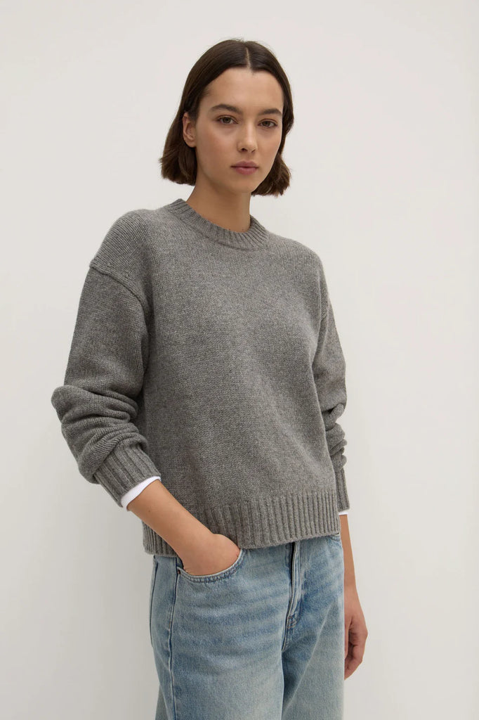 Beau Wool Merino Knit (Brey Marle)