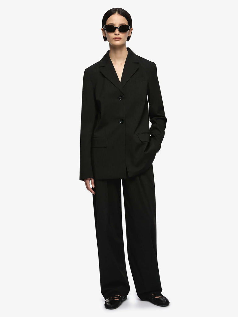 Marcelli Pant (Black/White Stripe)