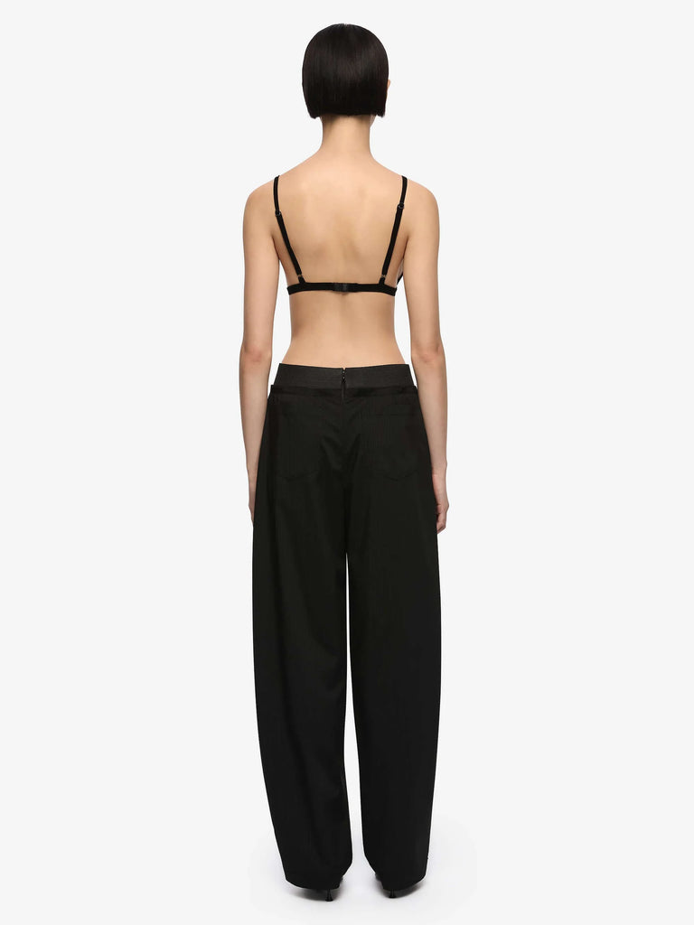 Marcelli Pant (Black/White Stripe)