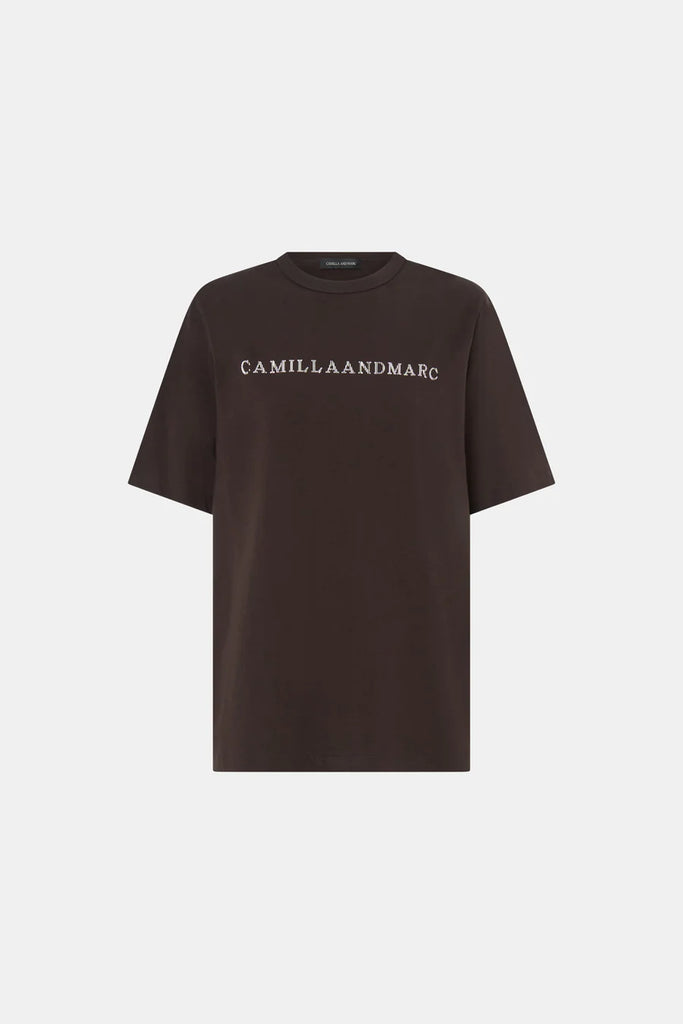 Athea Monogram Tee (Espresso)