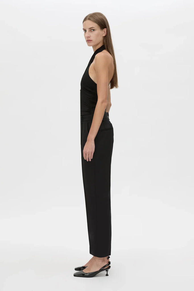 Atley Halter Bodysuit (Black)