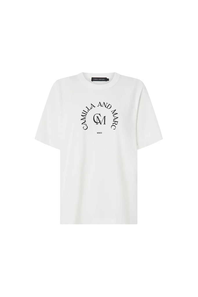 Karine Graphic Tee (Soft White)