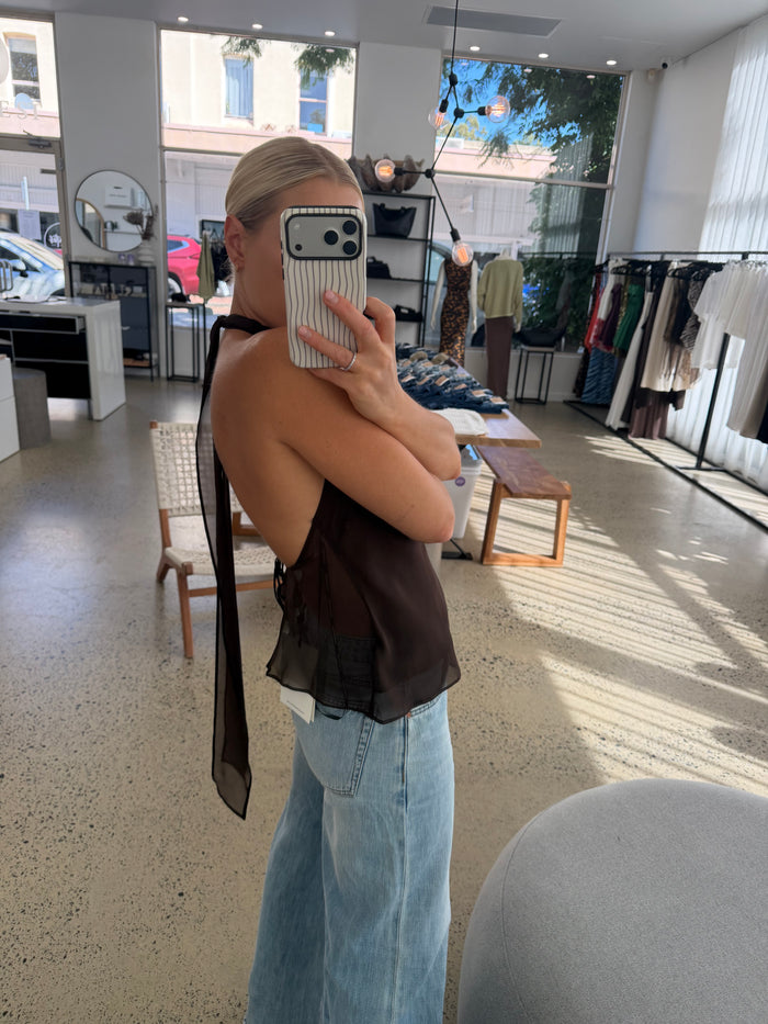 Ramona Top (Chocolate)