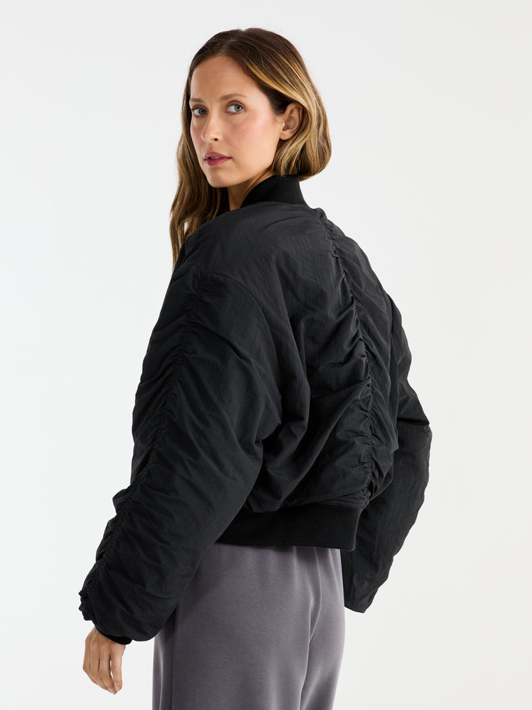 Lulu Bomber Jacket (Black)