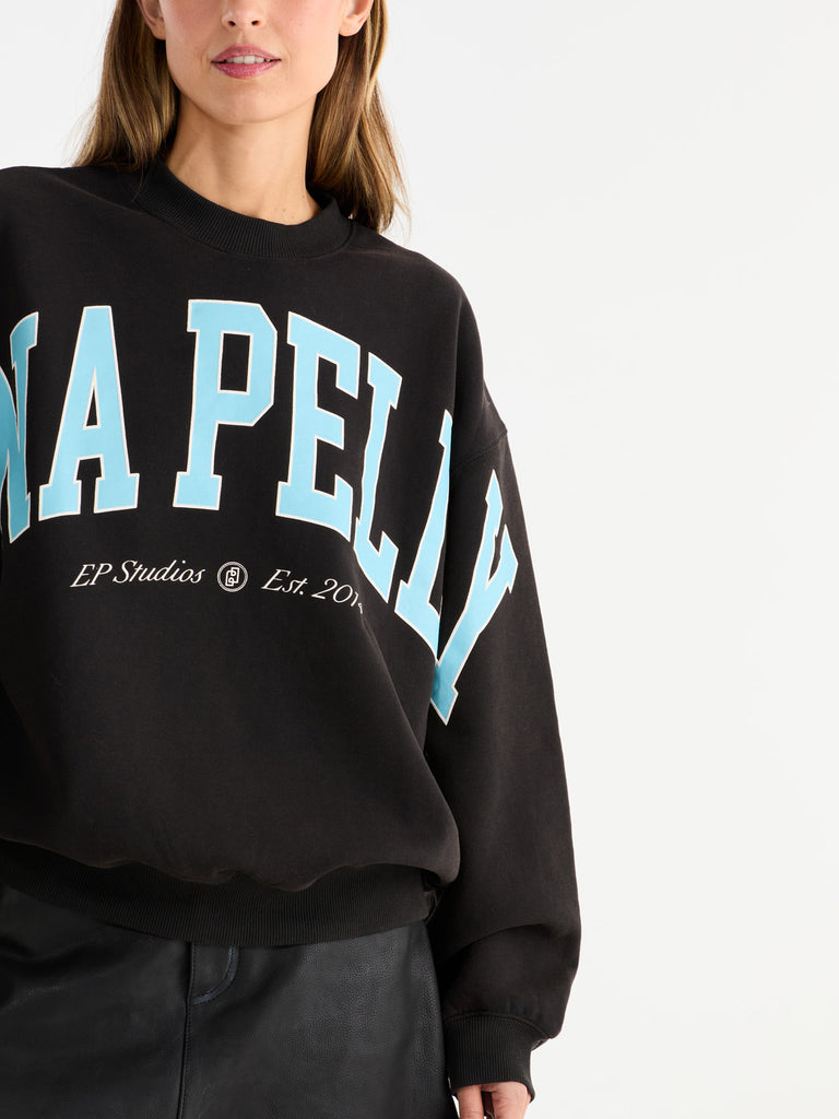 Bold Logo Sweatshirt (Washed Black)