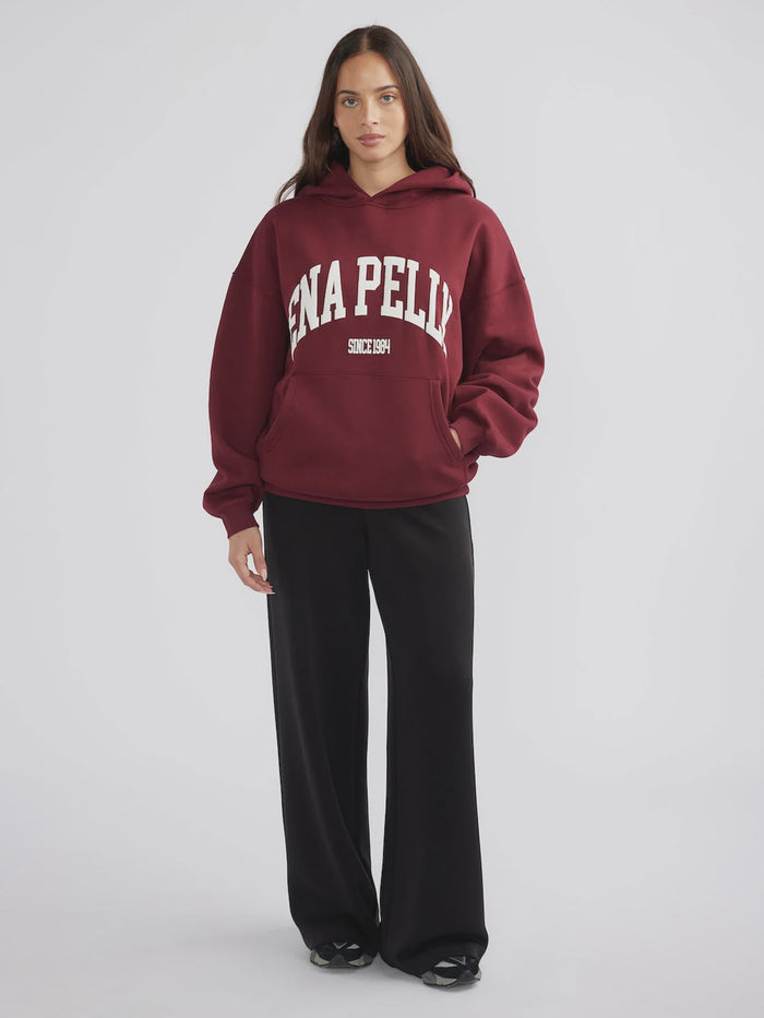 Varsity Hoodie (Burgundy)