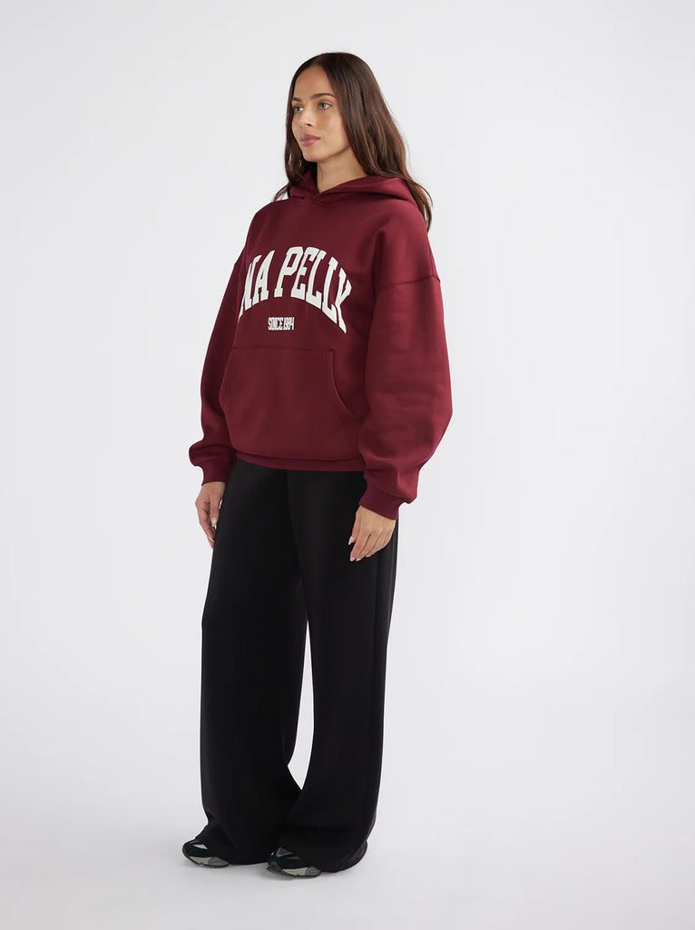 Varsity Hoodie (Burgundy)
