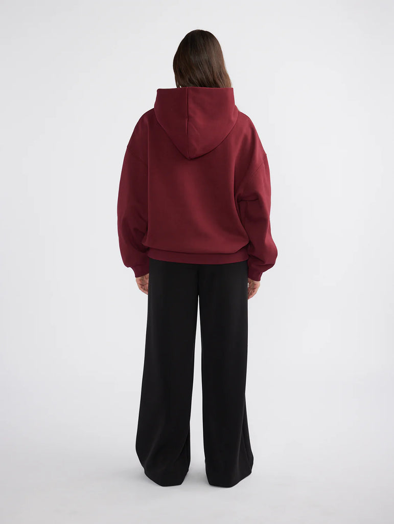 Varsity Hoodie (Burgundy)