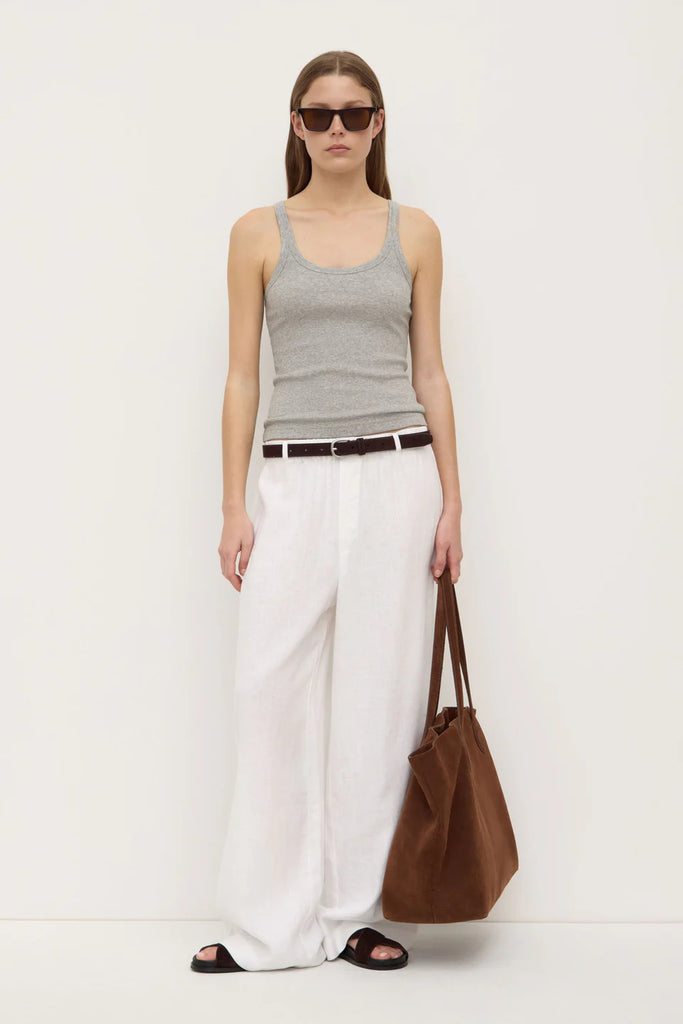 Everyday Linen Pants (White)