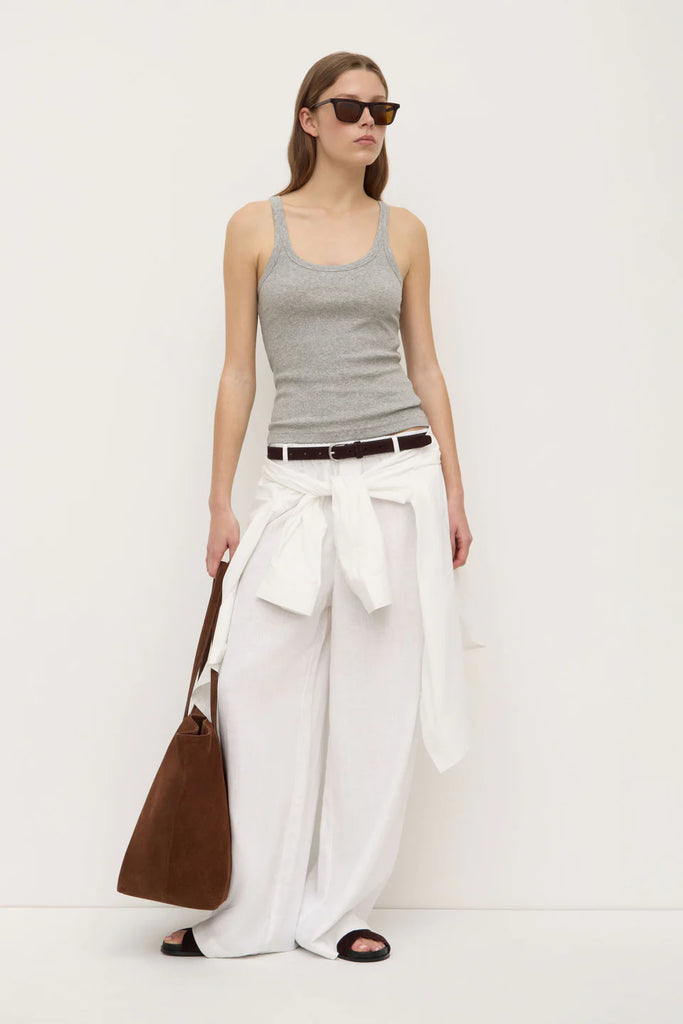 Everyday Linen Pants (White)